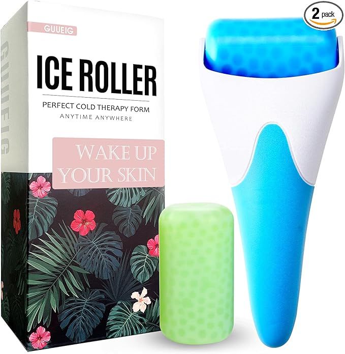 Ice Roller for Face, Ice Roller and 2 Premium Roller Heads for All Skin Types, Facial Ice Roller ... | Amazon (US)