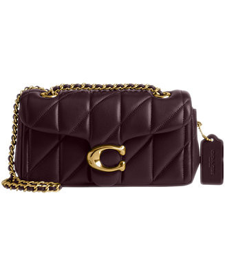Quilted Tabby Small Leather Shoulder Bag 20 | Macy's