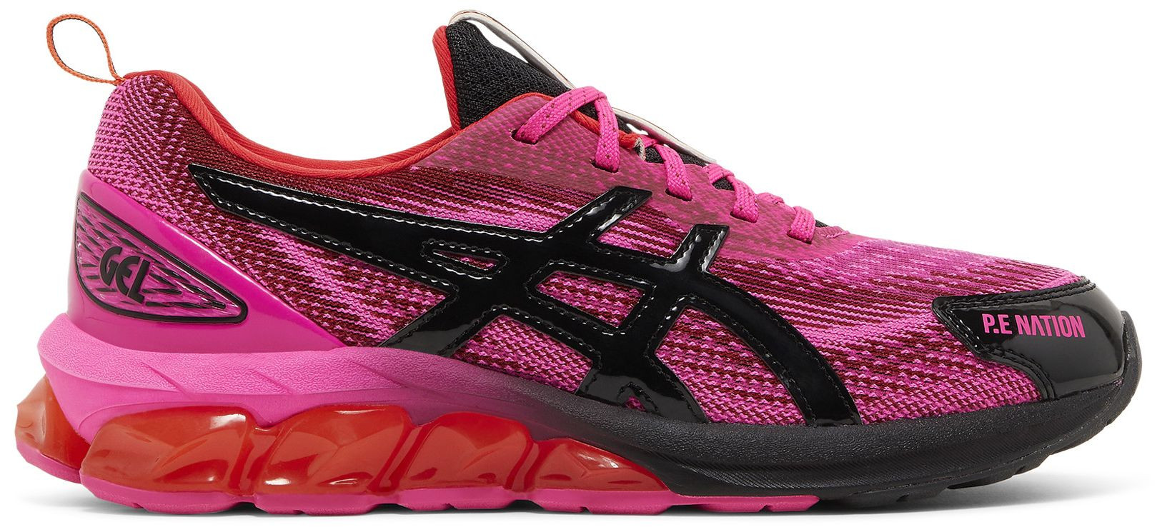 P.E Nation x Wmns Gel-Quantum 180 7 'Pink Glow Black' | GOAT