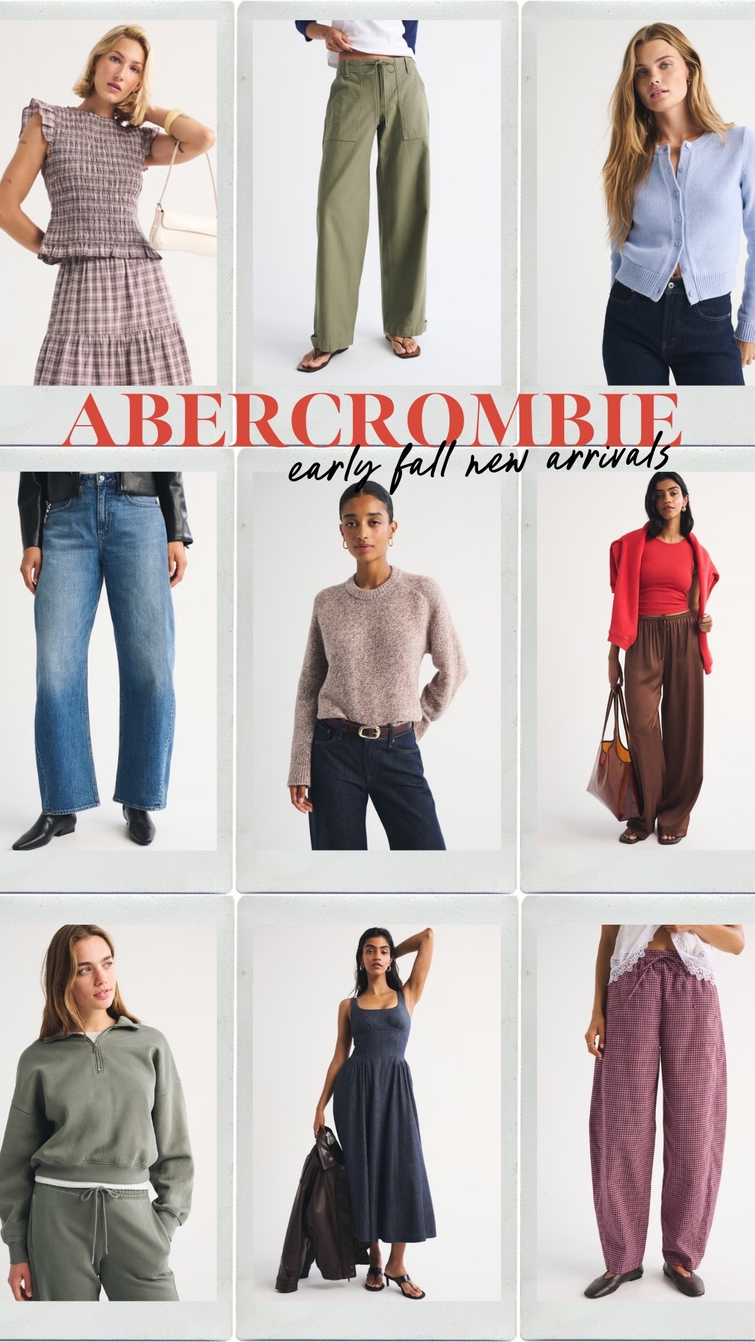 ON SALE! stack code: LONGWEEKEND Abercrombie early fall new arrivals
Summer to fall transition pieces!

#LTKSeasonal #LTKMidsize #LTKSaleAlert