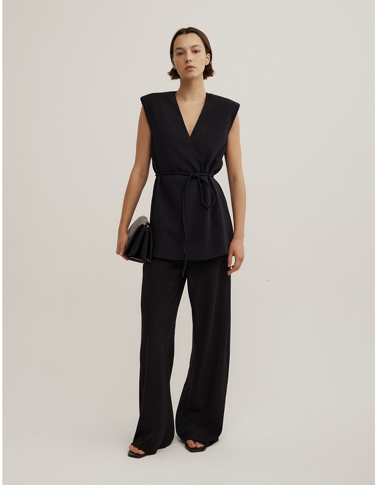 Crepe Bias Pants | David Jones (Australia & New Zealand)