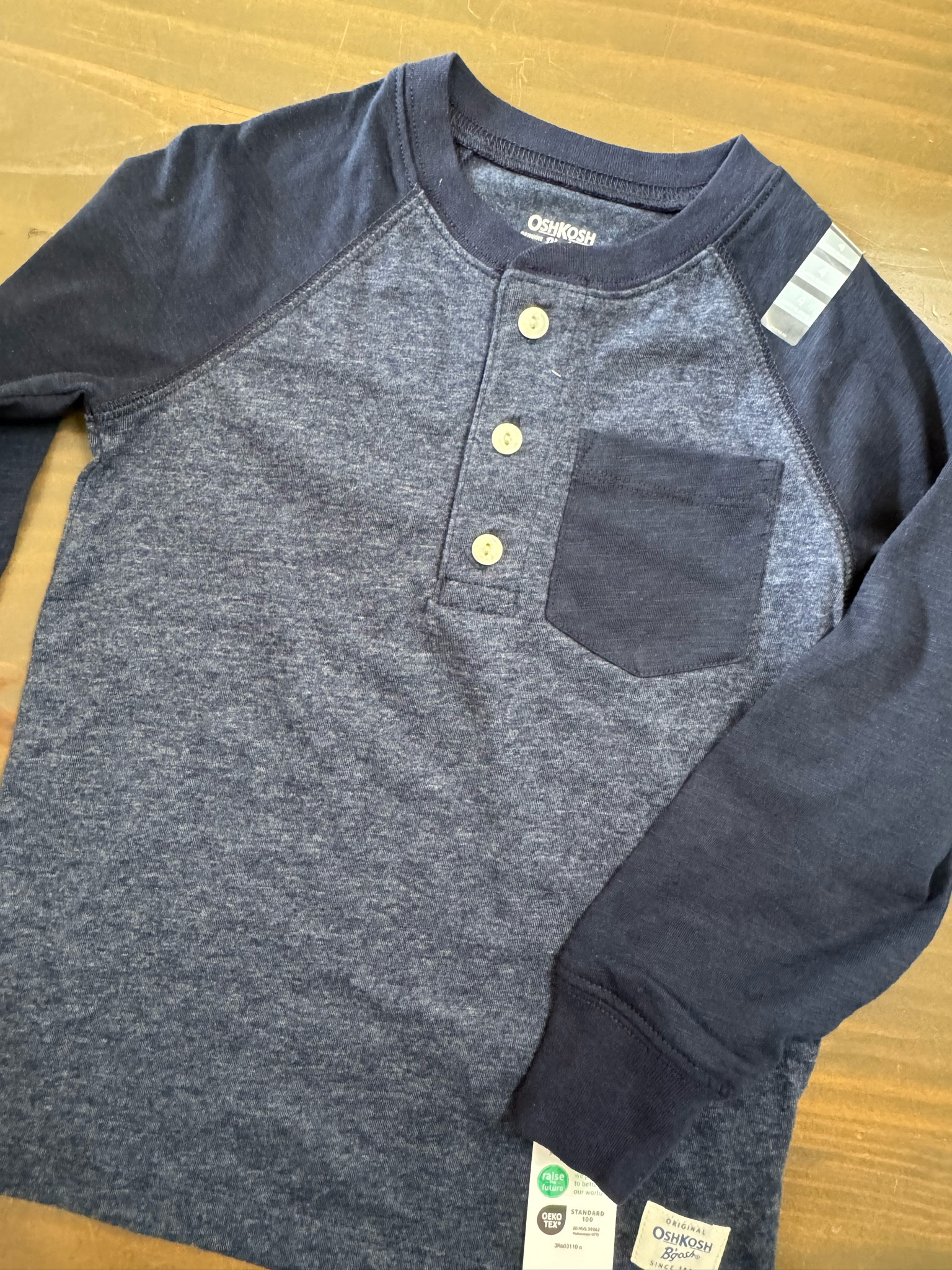 OshKosh pocket long sleeve tee perfect for the cooler weather we have been having 🍂 by the way 40-50% off sale going on at Carter’s!! 

#LTKKids #LTKBaby #LTKFallSale