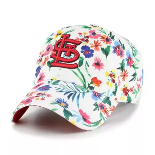 Women's New Era Red St. Louis Cardinals Floral 9TWENTY Adjustable Hat