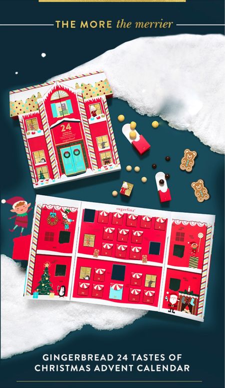 ✨ 24 TASTES OF CHRISTMAS ADVENT CALENDAR BOX from Sugarfina✨

The Christmas countdown never tasted so sweet. This holly, jolly tasting collection is the perfect way to count down the 24 days until Christmas. Each festive little drawer is filled with four pieces of candy to surprise you and your loved ones with delicious holiday joy. Season’s sweetings for you and yours! Each packet is 0.50 ounces

Home decor 
Christmas decor
Holiday decor
Bar decor
Christmas party
Holiday party
Christmas essentials 
Holiday essentials 
Holiday treats
Christmas treats
Dessert table 
Secret Santa gift ideas
Pink Christmas 
White Christmas 
Christmas party ideas 
Holiday party ideas
Christmas birthday party ideas
Holiday gift guide 
Christmas gift guide 
Backyard entertainment 
Front entrance decor 
Entryway decor
Party styling 
Party planning 
Party decor
Party essentials 
Kitchen essentials 
Amazon finds
Amazon favorites 
Amazon essentials 
Amazon decor 
Winter decor
Gifts for her
Gifts for him
Gifts for the family
Shop small
Housewarming gift guide 
Just because gift
Merry Christmas 
Merry and Bright 
Feliz Navidad 
Santa’s List
Santa’s Workshop 
Early gifting
Early Christmas Shopping 
Neiman Marcus
Nordstrom 


#LTKGifts #LTKGiftGuide #LTKBeMine #easter #LTKMothersDay #LTKHalloween #LTKCyberweek #LTKHoliday 
#liketkit #LTKbump #LTKbaby #LTKkids #LTKfamily #LTKhome #LTKstyletip  #LTKunder50 #LTKunder100 #LTKshoecrush #LTKFashion #LTKSeasonal
#LTKtravel #LTKwedding 

#LTKSeasonal #LTKHoliday #LTKGiftGuide
