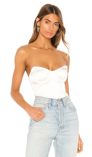 Tabitha Bodysuit | White Bodysuit Outfit | Spring Bodysuit | Summer Tops 2023 Summer Outfits 2023 | Revolve Clothing (Global)