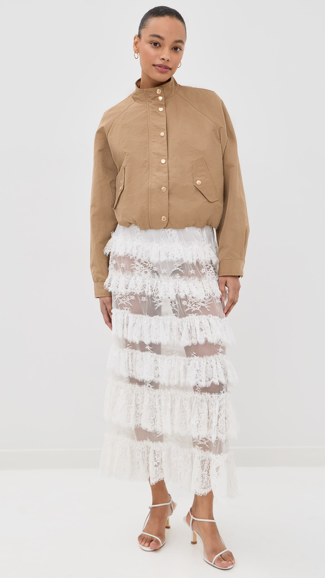 Holden Lace Maxi Skirt | Shopbop