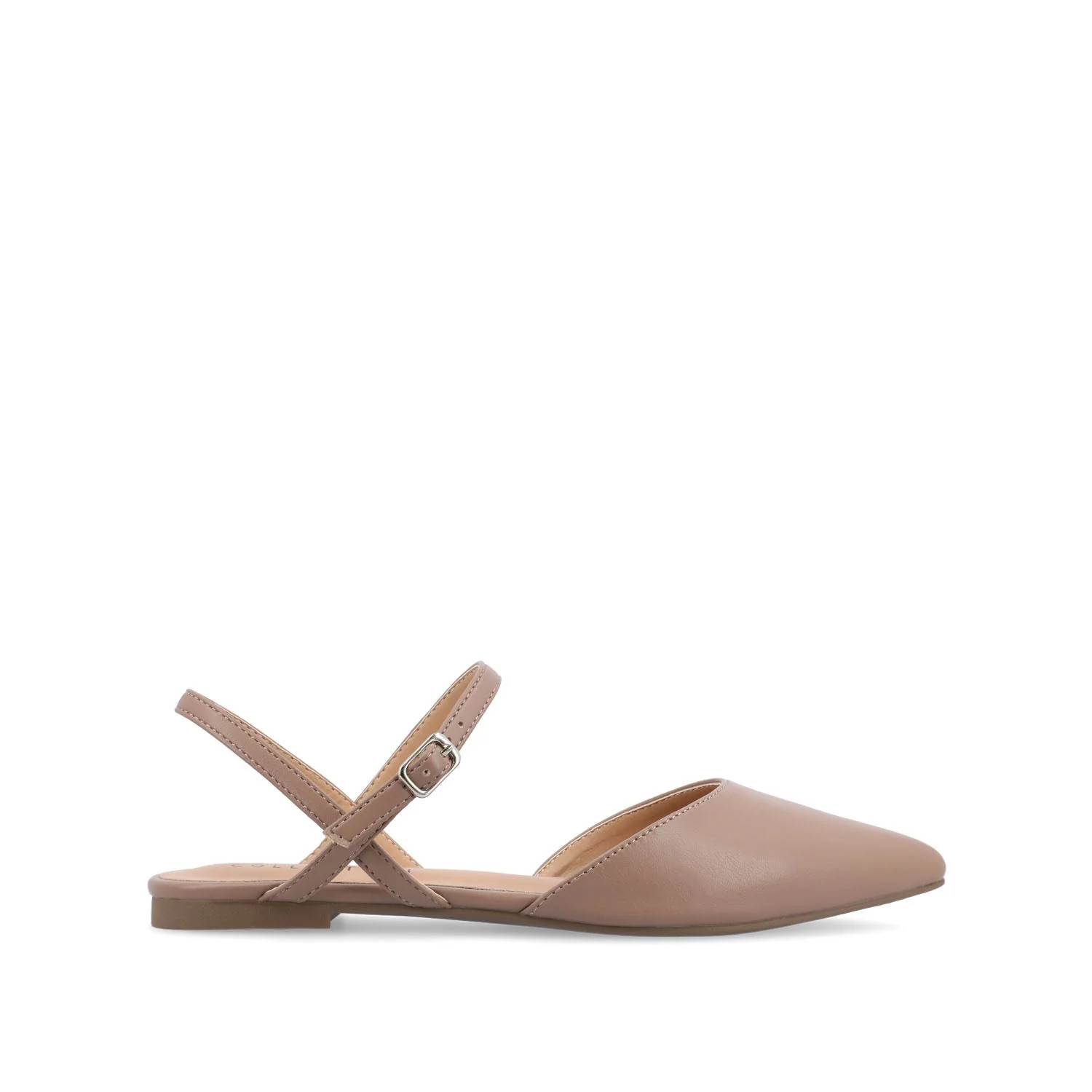 MARTINE SLINGBACK FLATS IN COOL SHADES - Rosewood | Journee Collection