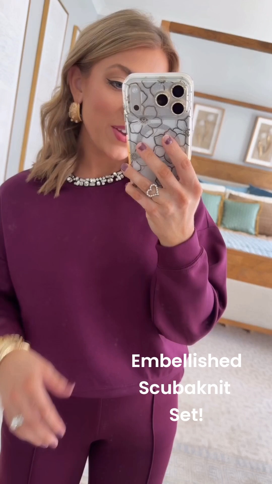 This COLOR!! 😍 Another amazing Walmart fashion new arrival—the prettiest burgundy matching set for fall! I love the relaxed sweatshirt paired with the wide leg pants for a comfy outfit that still looks so put together. The jeweled neckline gives it the cutest elevated touch, and I love mixing in leopard sneakers for a fun print! 🤎

#WalmartFashion #WalmartFinds #WalmartNewArrivals #WalmartStyle #MatchingSet #BurgundyOutfit #FallFashion #FallOutfitIdeas #AffordableFashion #ComfyStyle #CasualFallOutfit #WalmartOutfit

#LTKootd #LTKPetite