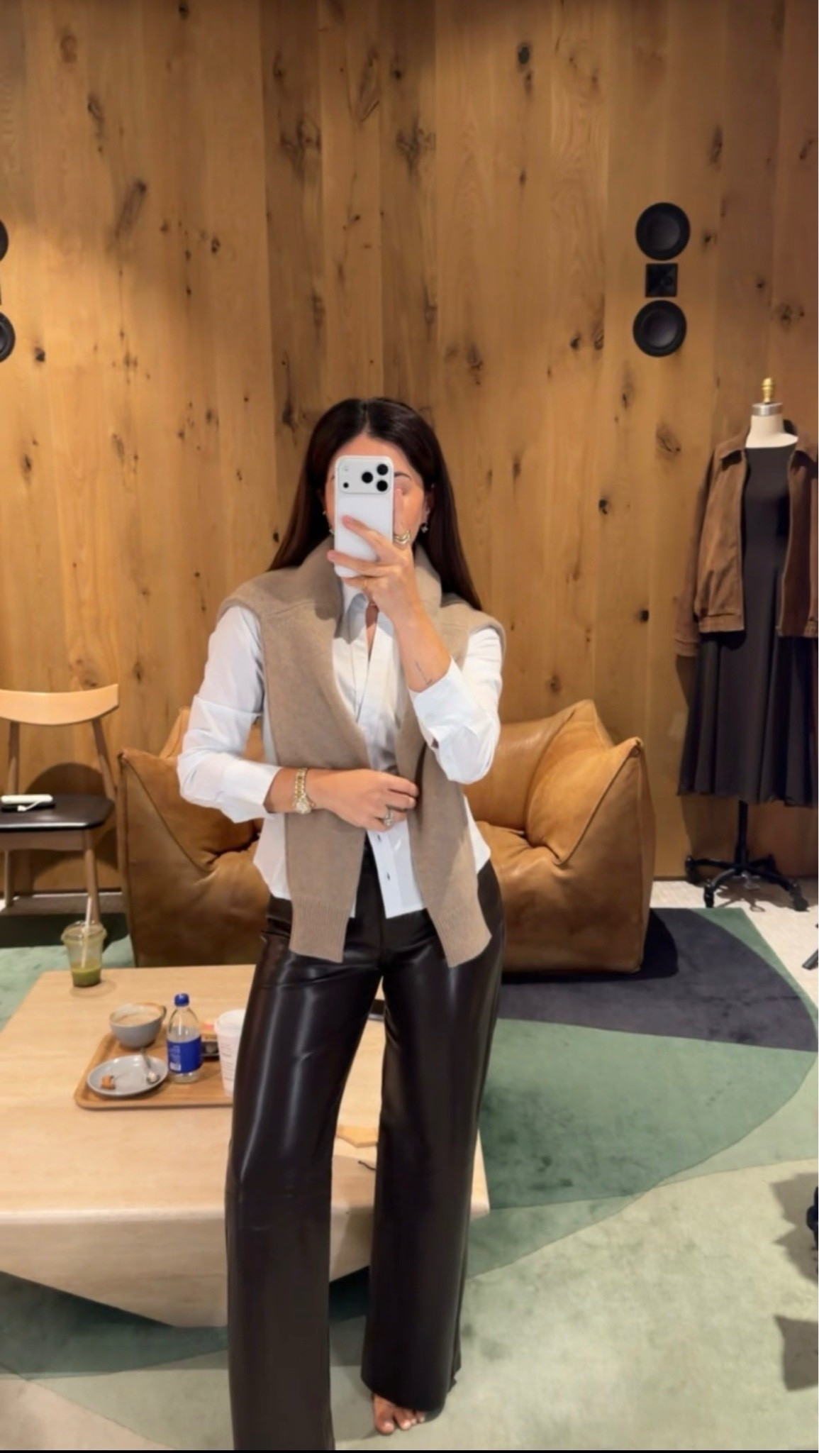 Shirt - small
Sweater - Medium 
Pants - size 2

#LTKfall #LTKworkwear #LTKdatenight