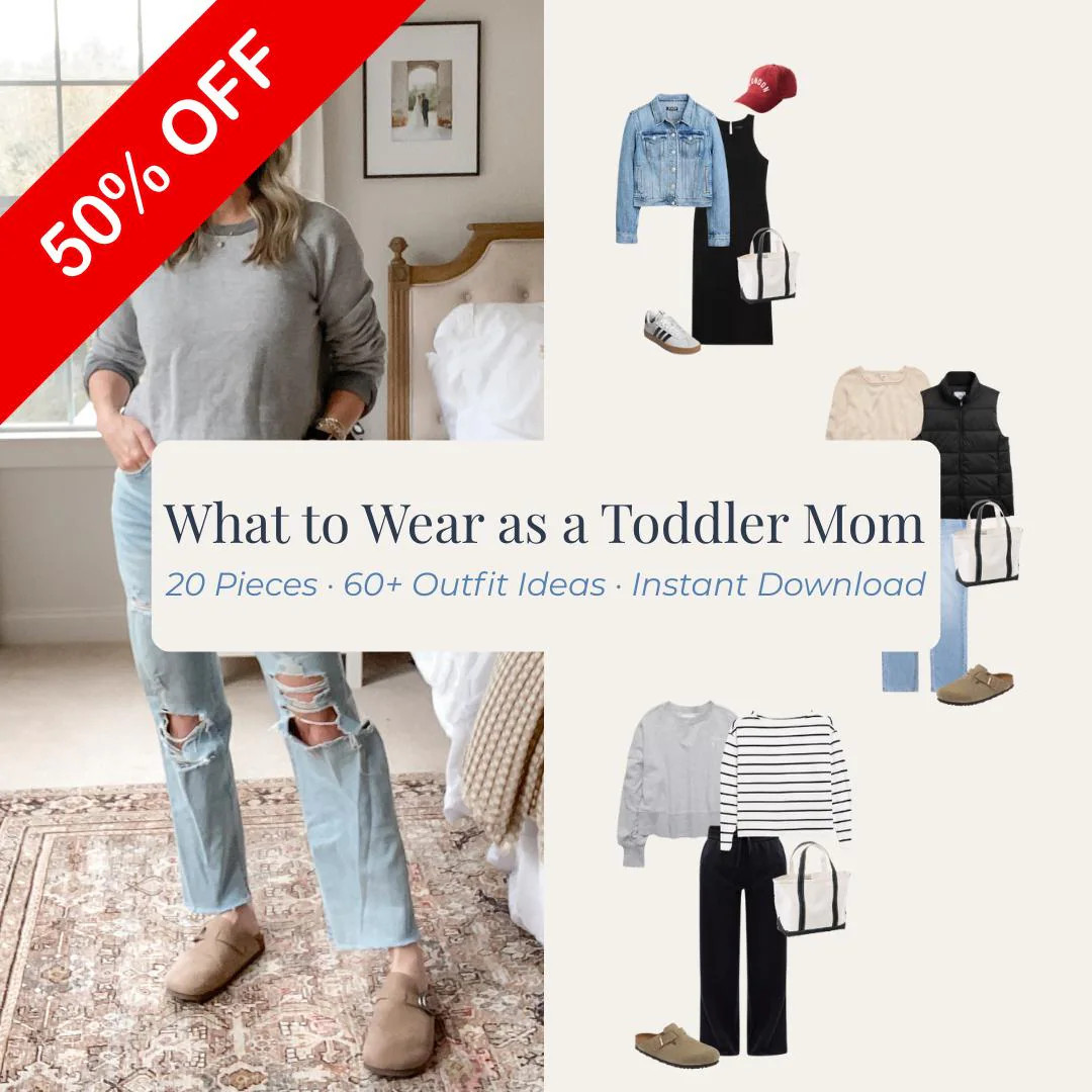 Toddler Mom Capsule Wardrobe | Fall & Winter Outfit Guide 2025 | 20 Pieces 60+ Outfits | Minimali... | Etsy (US)