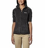 Columbia Women's Benton Springs Soft Fleece Vest, Charcoal, X-Large | Amazon (US)