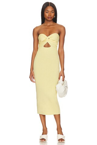 SNDYS Maia Dress in Lemon Yellow from Revolve.com | Revolve Clothing (Global)