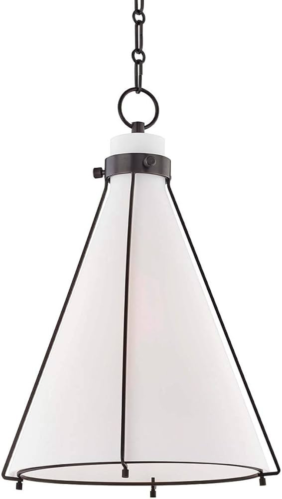 Hudson Valley Lighting 7316-OB Eldridge One Light Pendant, Old Bronze, 23.5x15.5x15.50 | Amazon (US)