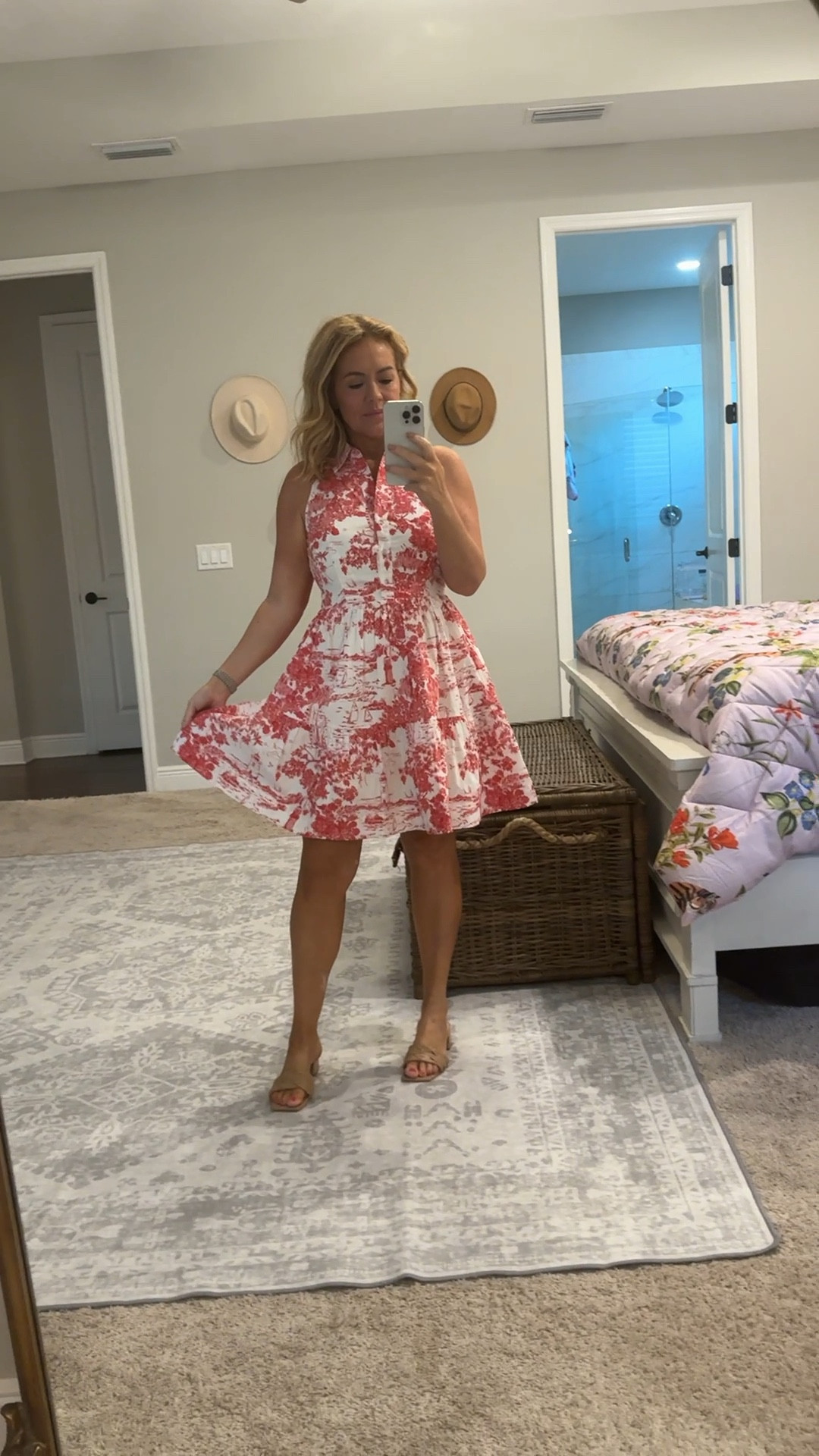 Featuring breezy poplin fabric, a swingy tiered silhouette and eye-catching print, this must-have dress will be a super-flattering (and super-cute) addition to your  wardrobe.



#LTKSaleAlert #LTKOver40 #LTKStyleTip