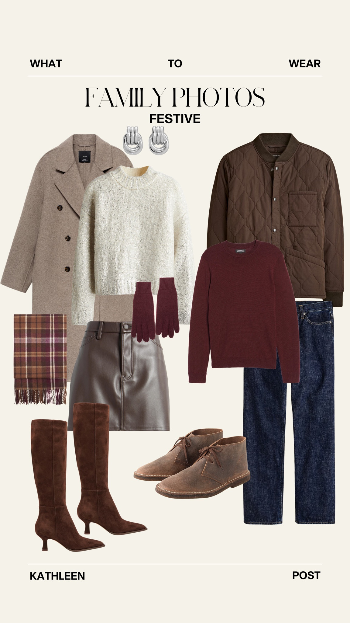 What to Wear Family Photo Edition: festive 

#kathleenpost #familyphotos #festive 

#LTKSeasonal #LTKStyleTip