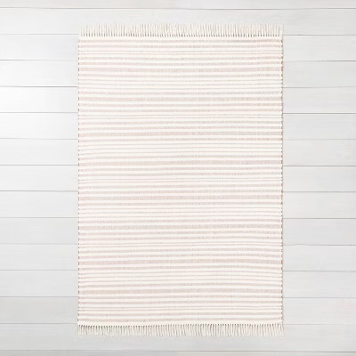 Stripe with Fringe Area Rug - Hearth & Hand™ with Magnolia | Target