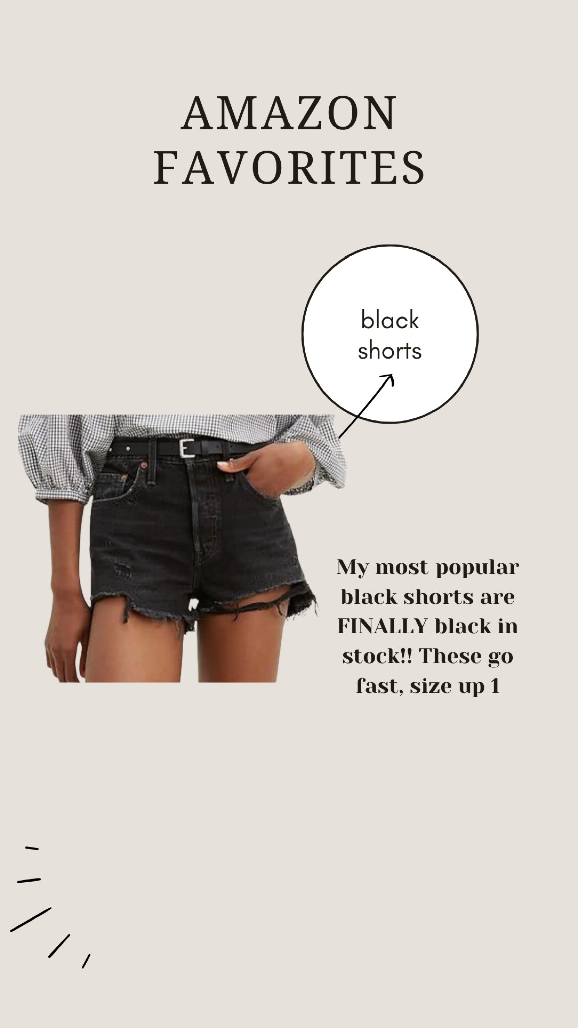 Levi's Women's Premium 501 Original Shorts Amazon fashion finally back in stock size up 1

#LTKStyleTip