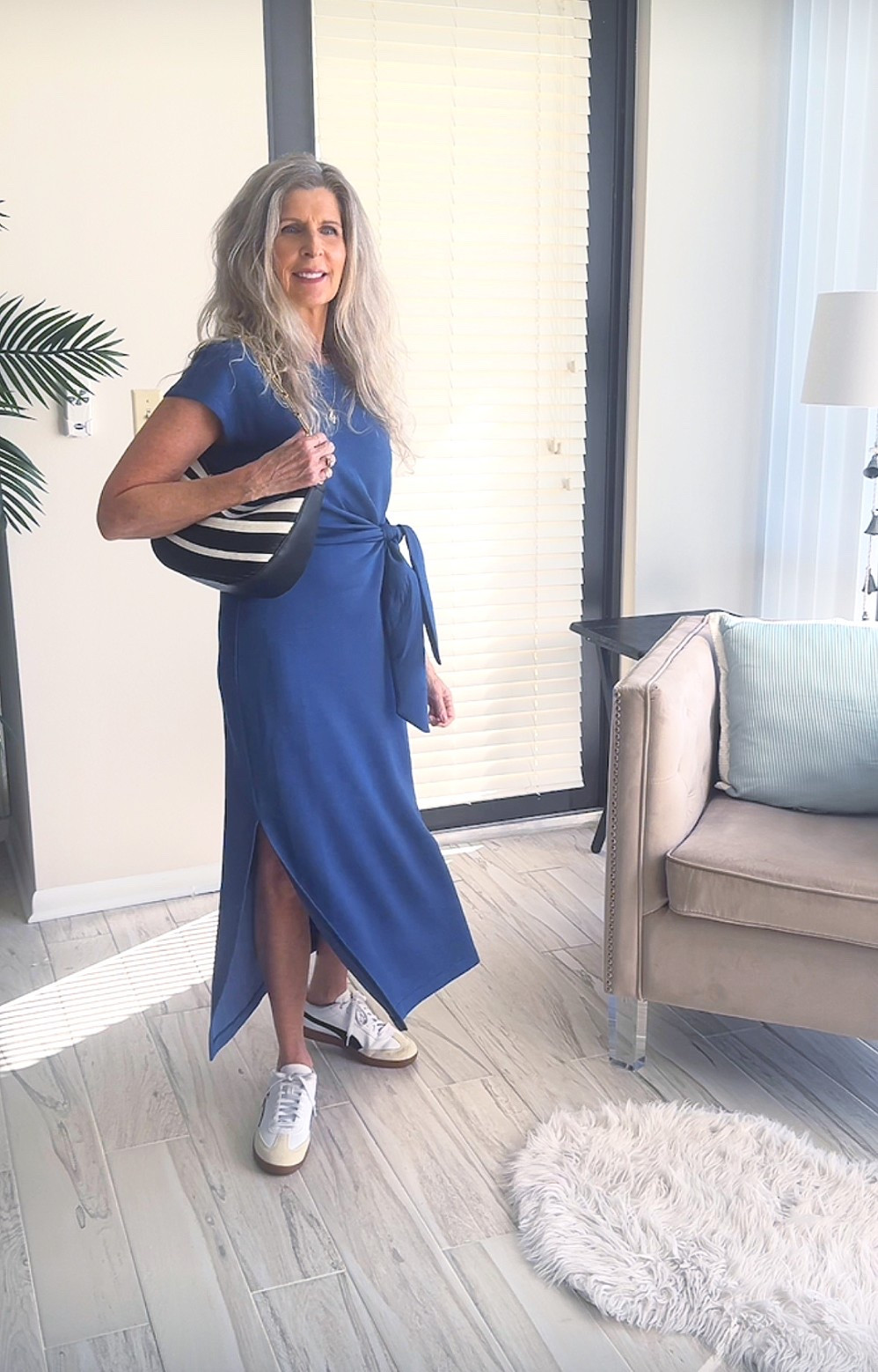 Easy ootd - grab-and-go dress you’ll reach for again and again!

Breathable, light, soft like your favorite tee - this blue maxi dress moves with 4-way stretch and side slits for effortless comfort. Dress it up with heels or down with sneakers. Perfect travel outfit - so good!👢👠👟✈️ 

Built-in UPF 50+ sun protection and an adjustable tie waist that flatters every shape. Black dress, blue maxi, or striped maxi dress.

#AirEssentials #SPANXStyle #TravelOutfit #EverydayStyle #EasyStyle #OutfitInspo #FallFashion #MidlifeStyle #melanomasurvivor
 

#LTKSaleAlert