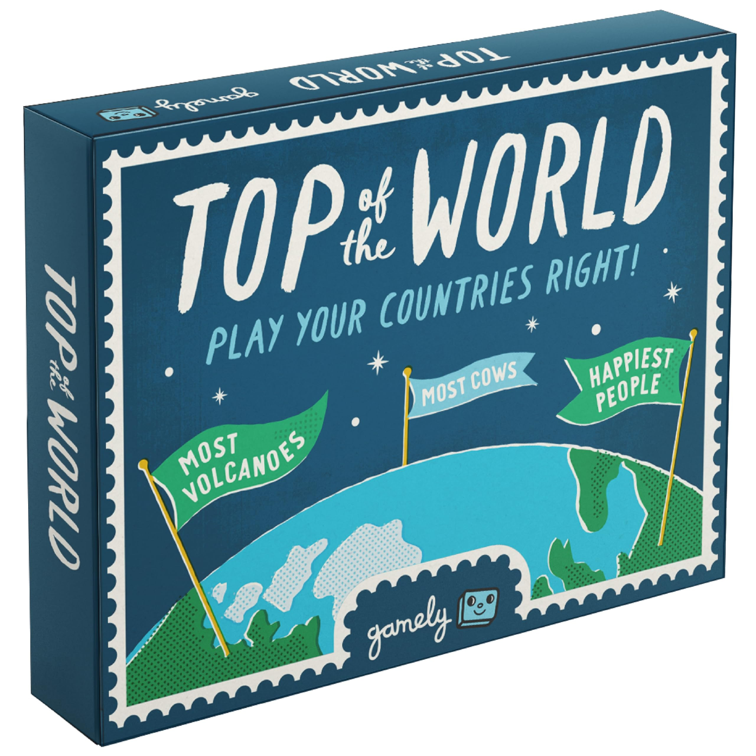 Top of the World: The pocketsize globe-trotting game of top 10s. Travel the world in this game of... | Amazon (UK)