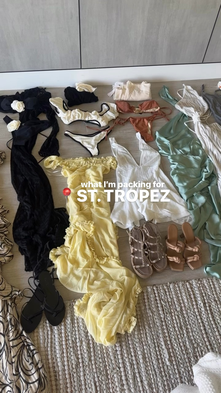 What I’m packing for St.Tropez! 

#LTKfrance #LTKtravel #LTKeurope