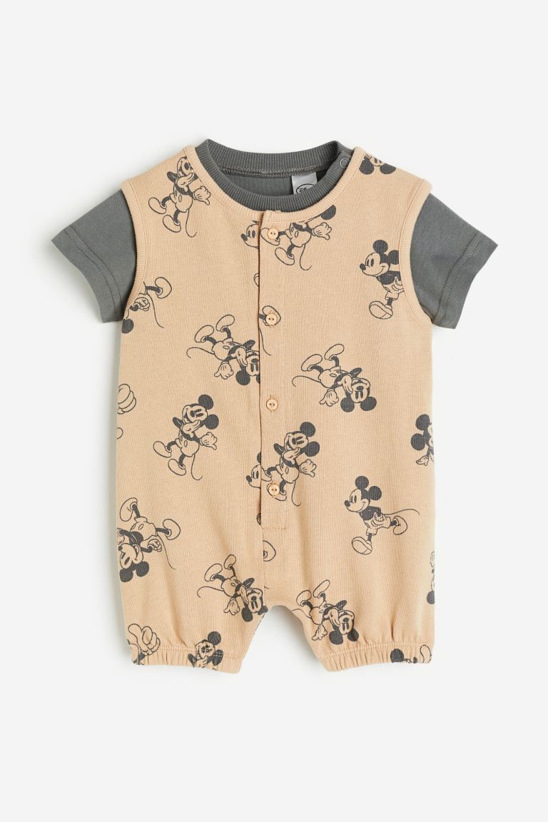 2-piece Printed Cotton Set | H&M (US + CA)