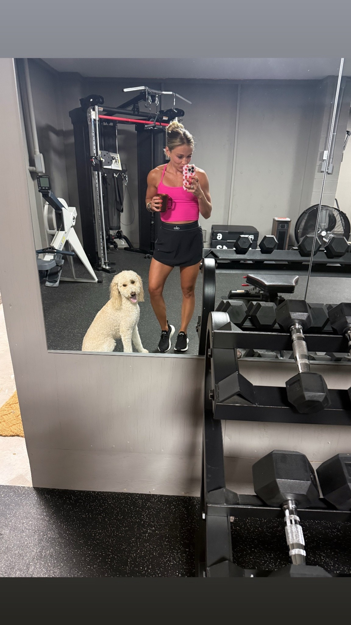 This Alo skirt… & Beyond Yoga crop. You need! 
XXS in skirt
Small in tank

Shoes $$$$$ but worth it. Supportive & cute. Win’

#LTKootd #LTKActive #LTKfitnessgoals