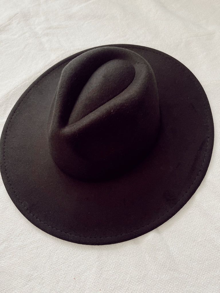 Make A Statement Black Fedora | She Is Boutique