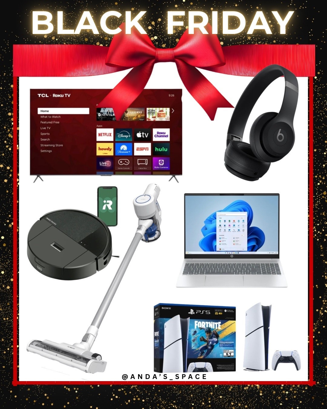 Walmart Black Friday Deals. TV. Beats headphones. Rumba vacuum. Tinca cordless vacuum. HP Laptops. PlayStation.

#LTKCyberWeek #LTKGiftGuide #LTKHoliday