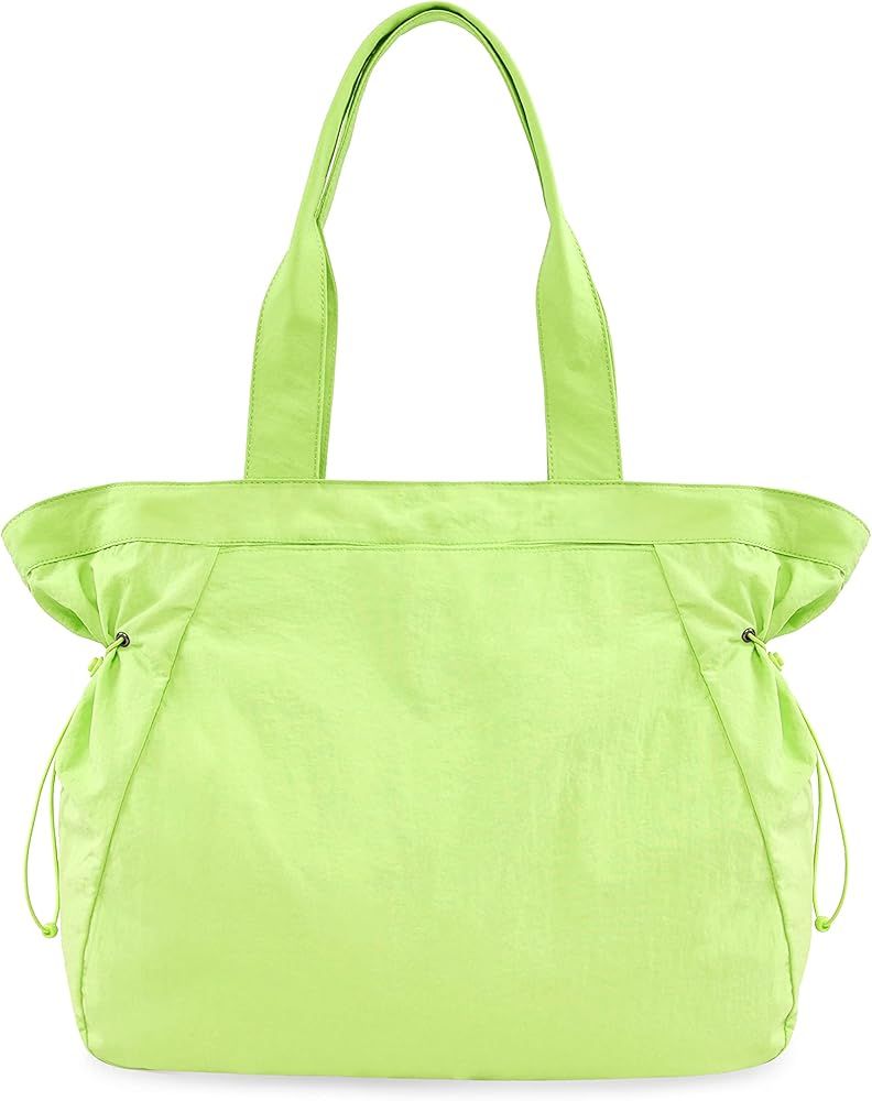 ODODOS 18L Side-Cinch Shopper Bags Lightweight Shoulder Bag Tote Handbag for Shopping Workout Bea... | Amazon (US)