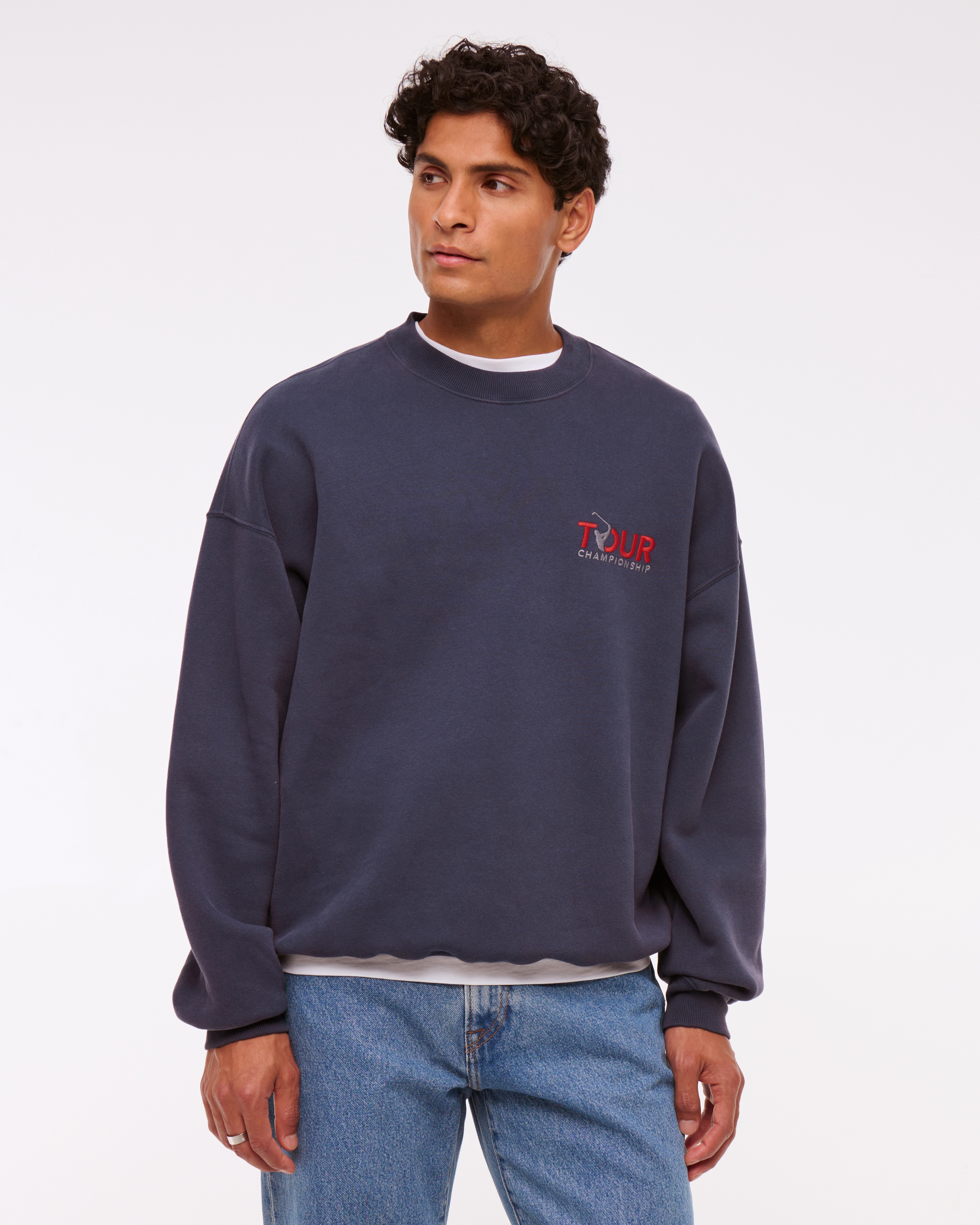 PGA Tour Graphic Crew Sweatshirt | Abercrombie & Fitch (US)