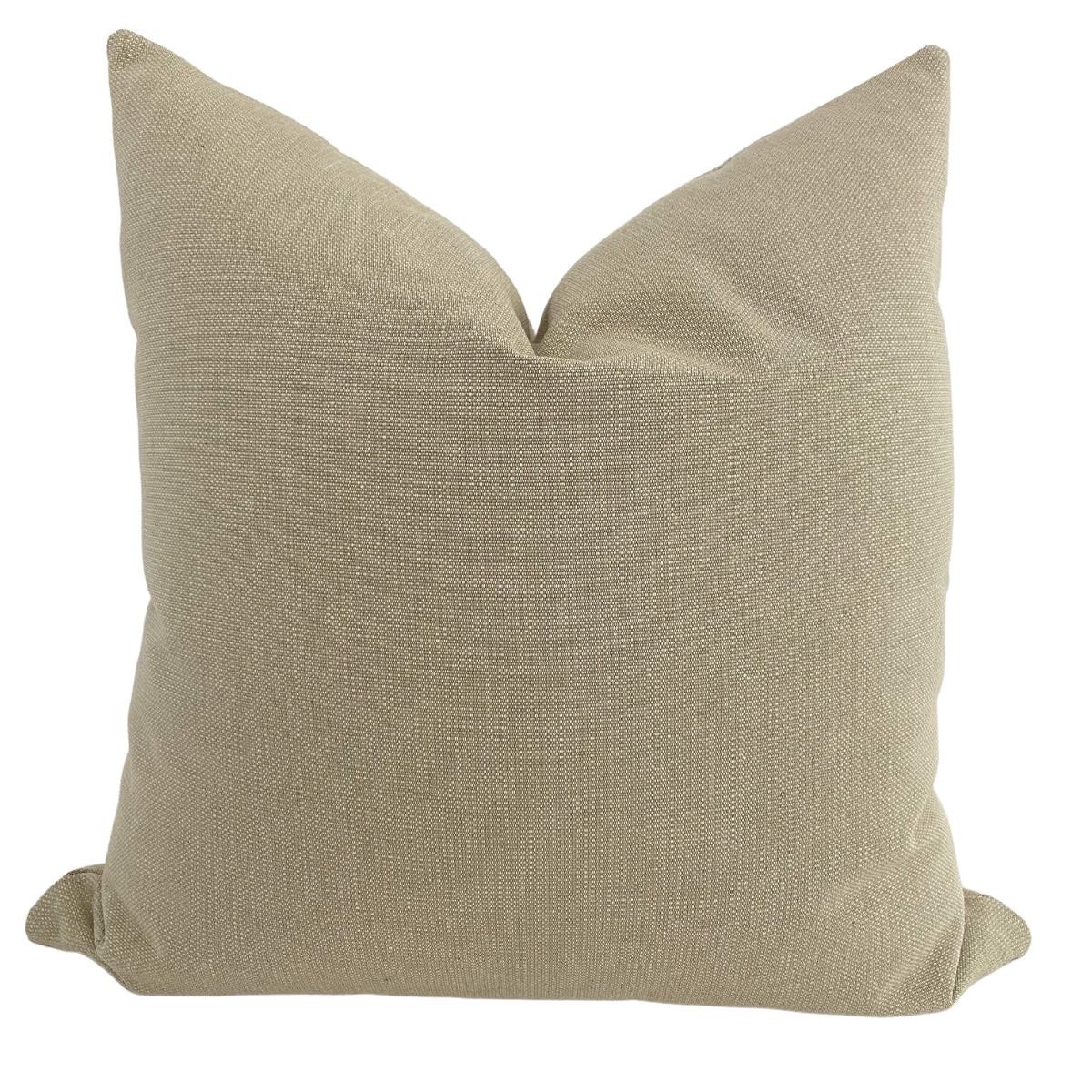 Solid Canvas  | Tan Pillow Cover | Hackner Home (US)