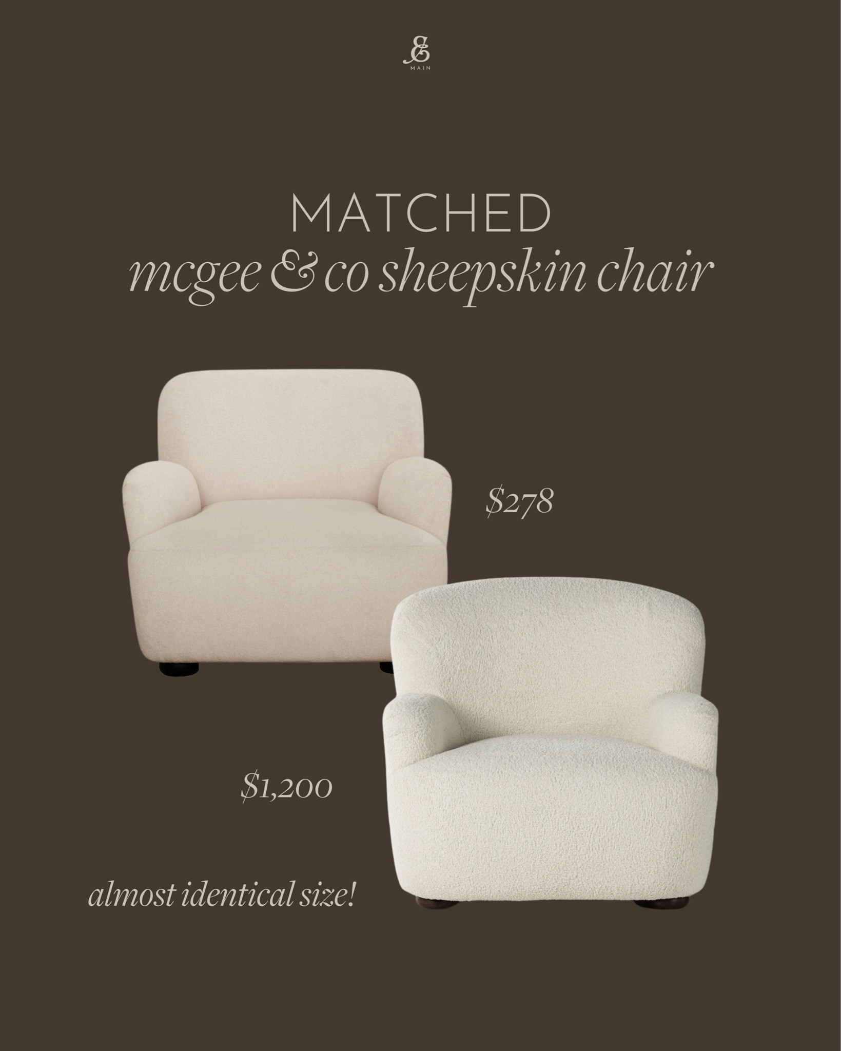 matched sheepskin chair look for less 

amazon home, amazon finds, walmart finds, walmart home, affordable home, amber interiors, studio mcgee, home roundup 

#LTKHome