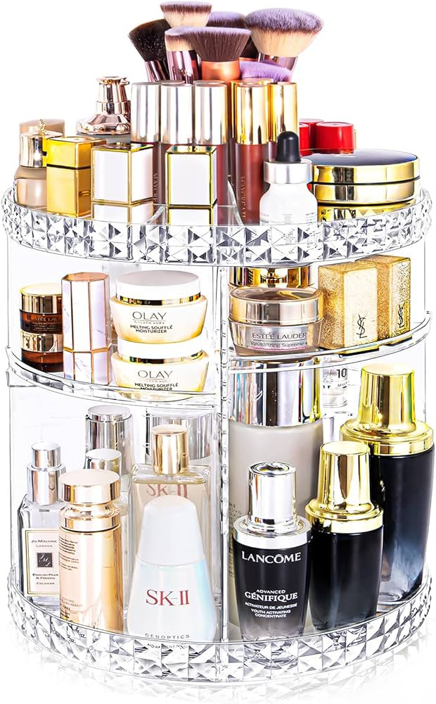 Kingtaily Rotating Makeup Organizer Spinning for Vanity, 360 Rotation with 6 Adjustable Layers, L... | Amazon (US)