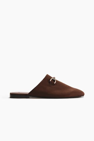 H & M - Loafer mules - Brown | H&M (UK, MY, IN, SG, PH, TW, HK)