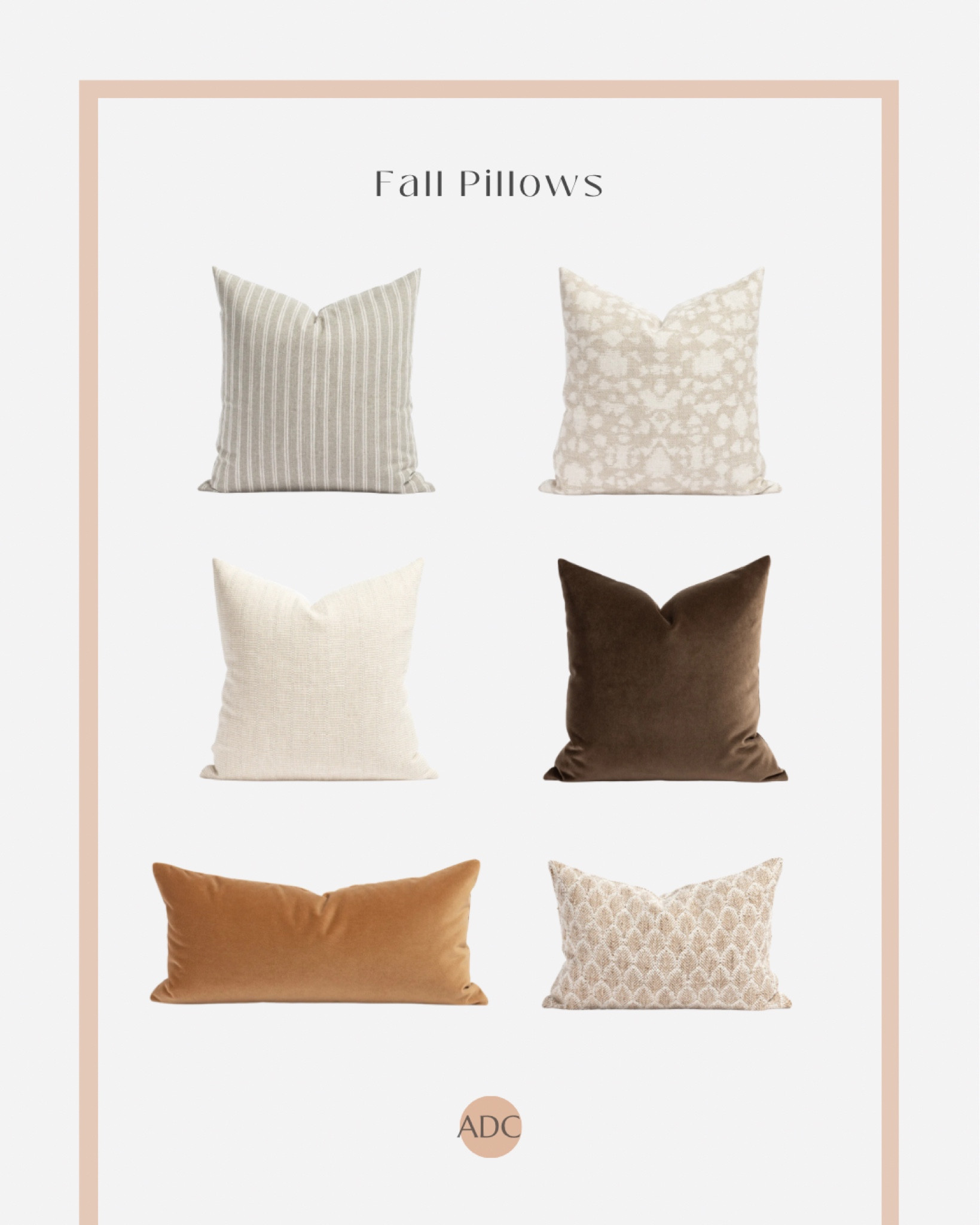 Fall pillows, our home picks. Sofa pillows selected by an interior designer  

#LTKhome #LTKfindsunder50 #LTKSeasonal