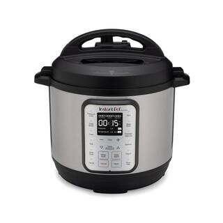6 qt. Duo Plus Stainless Steel Electric Pressure Cooker | The Home Depot