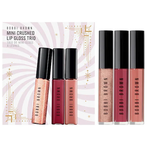 Mini Crushed Oil-Infused Lip Gloss Gift Set Trio | Sephora (US)