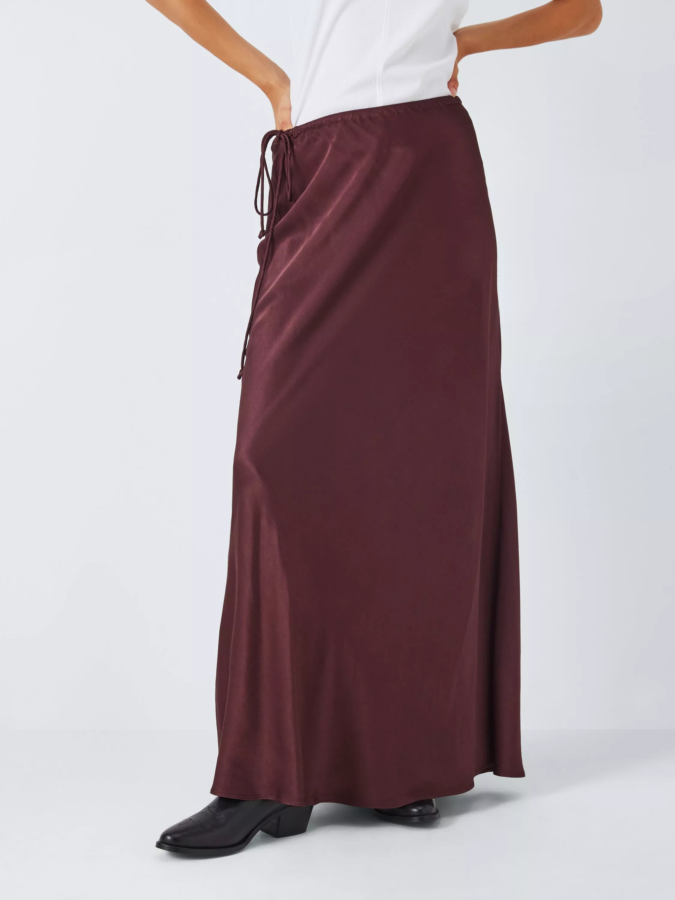AND/OR Savana Satin Skirt | John Lewis (UK)