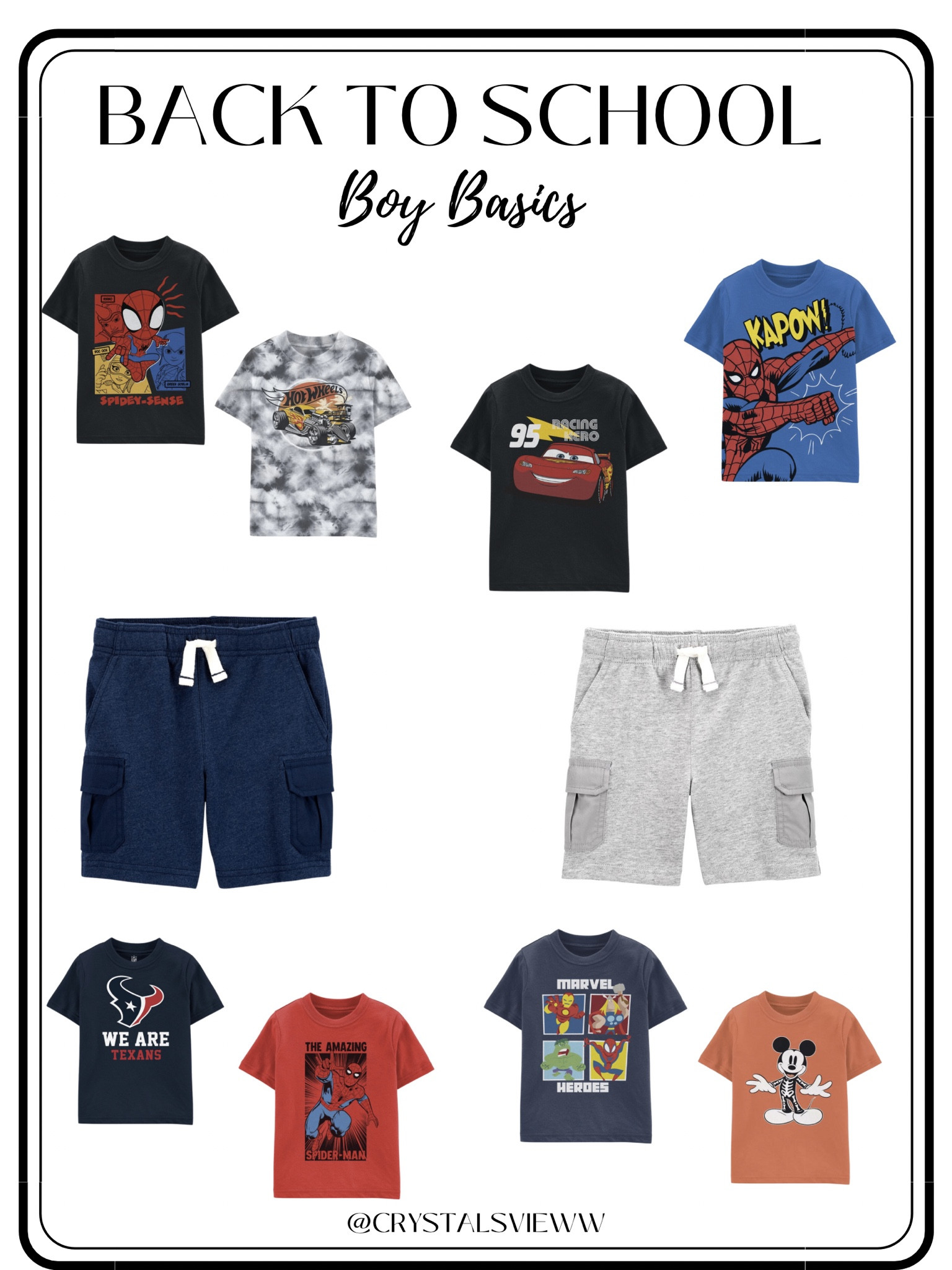 Back to school basics for your baby boy! 💙


#basics #toddlerclothes #boyfashion#toddlerboy #boysclothes #houstontexans #htx #everydaylooks #carters #salealert 

#LTKsalealert #LTKkids #LTKfit