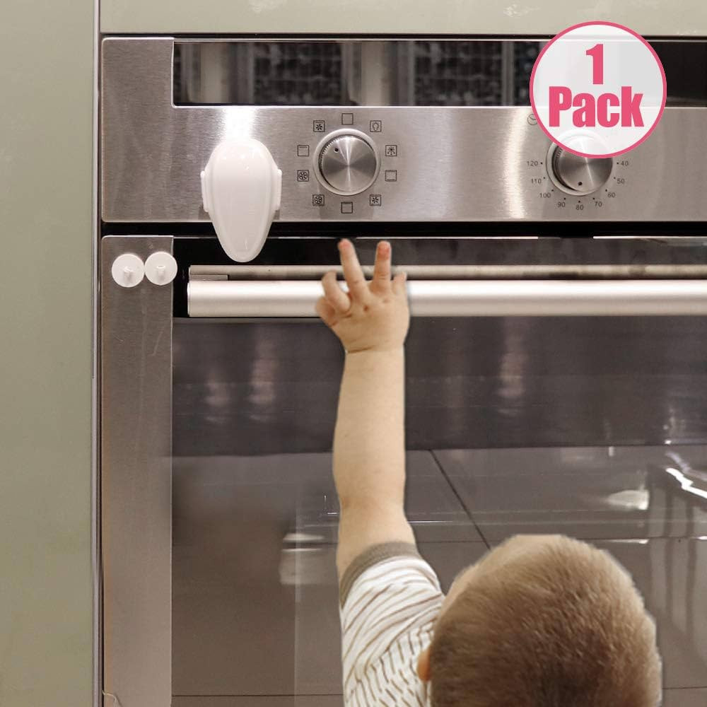 EUDEMON 1 PackChildproof Oven Door Lock, Oven Front Lock Easy to Install and Use Durable and Heat... | Amazon (US)