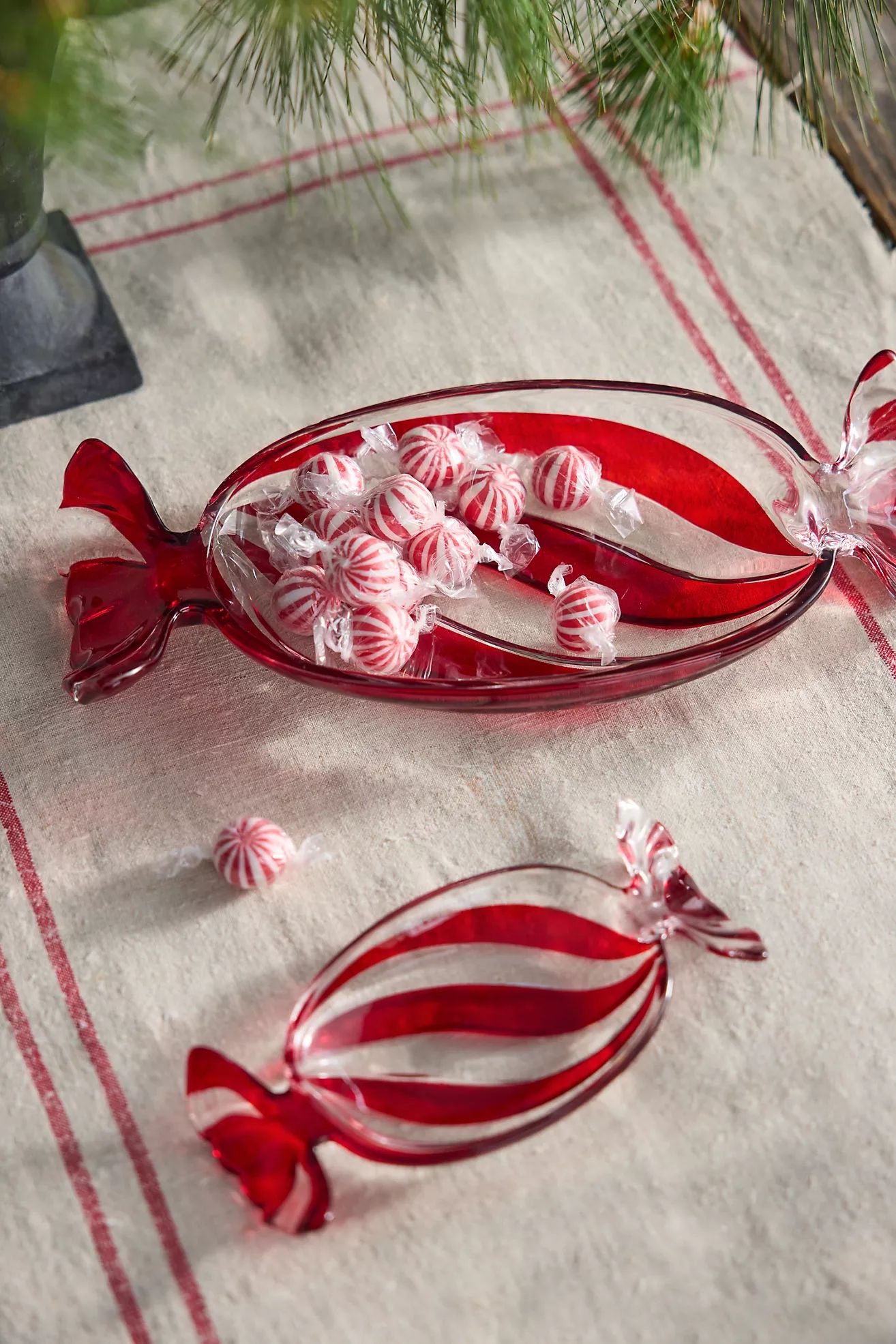 Striped Glass Candy Dish | Anthropologie (US)