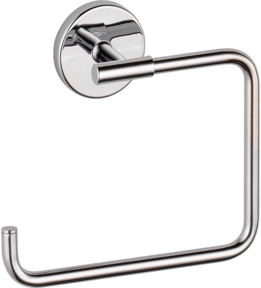 Delta Faucet 759460 Trinsic Towel Ring, 2 x 6.41 x 2 Inches, Chrome | Amazon (US)