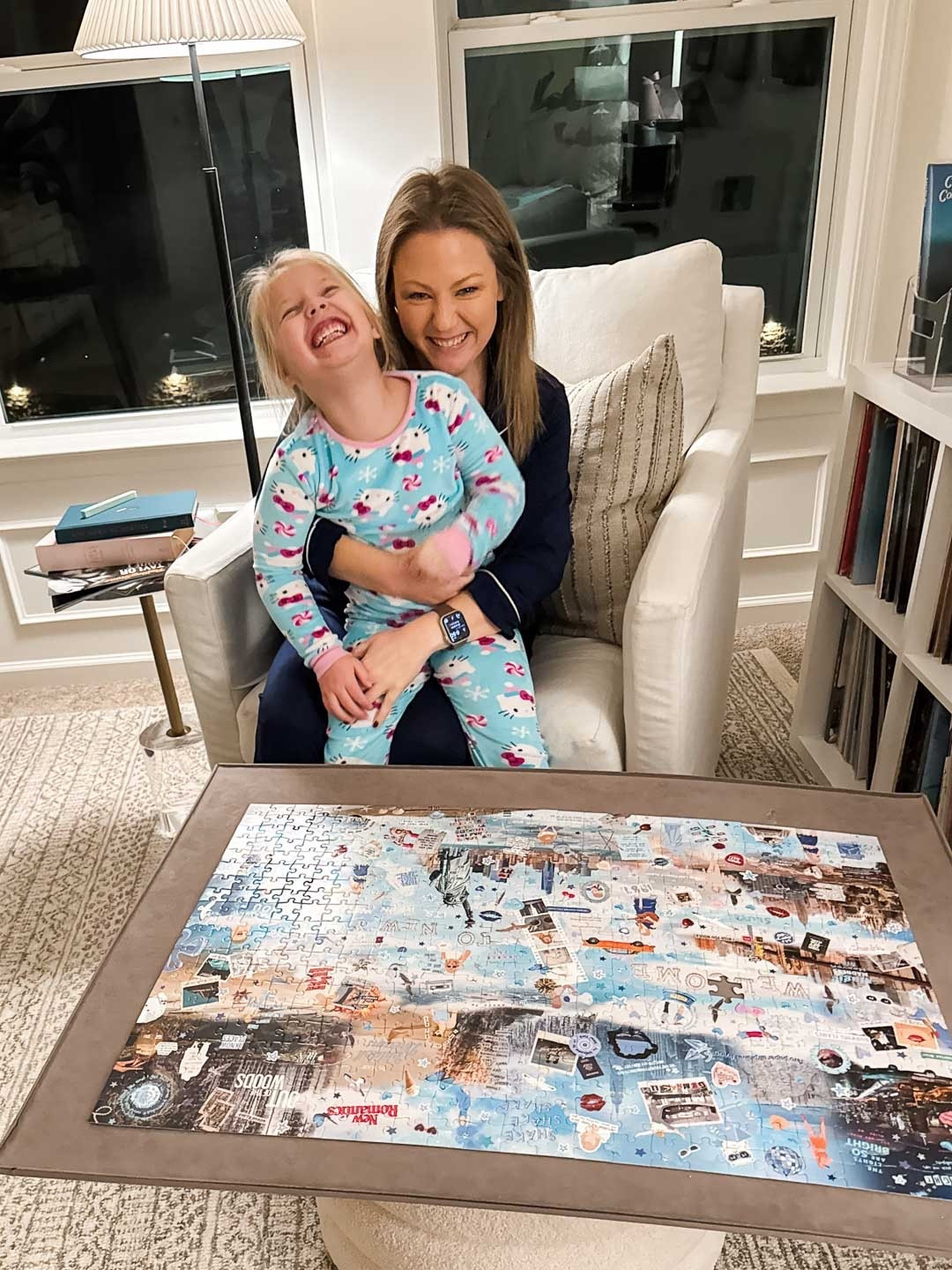 It’s the perfect season for puzzling and I love that Eliza is a fan too! These TS inspired puzzles are such fun to do and having this puzzle board means we’re not pressured to complete them in one session. winter hobby grandma hobby bamboo pajamas hello kitty pajamas 

#LTKmomlife #LTKHome #LTKKids