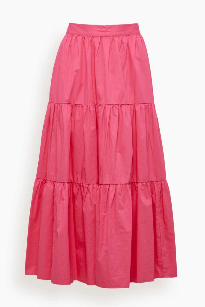 Angeline Skirt in Pink Sun | Hampden Clothing