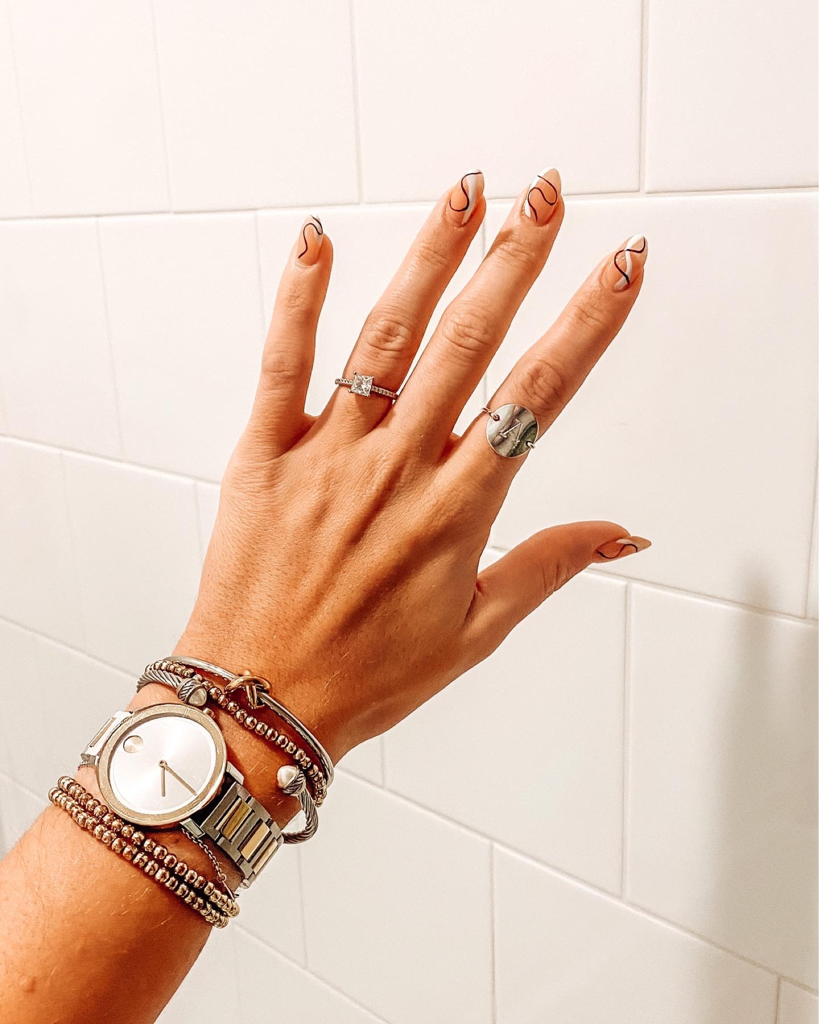 Bracelet stack
Gift ideas
Two tone
Silver and gold
Watches for women
Etsy finds
Etsy gift
Movado

#LTKHoliday #LTKunder50 #LTKCyberweek