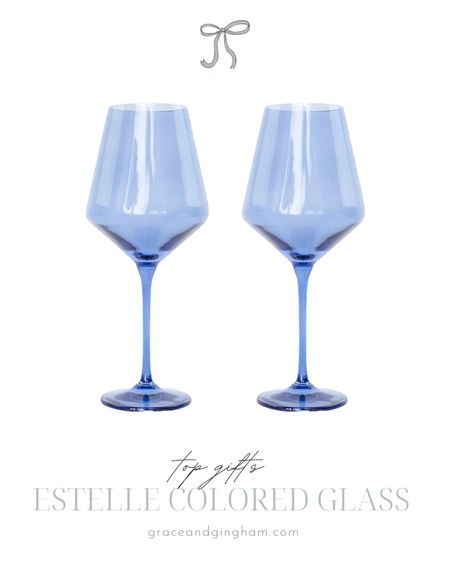 Estelle colored glass makes the perfect gift for the ladies in your life! Also linked a less expensive version from Godinger! ✨

Estelle colored glass // Estelle dupe // Estelle look for less // colored wine glasses

#LTKstyletip #LTKhome