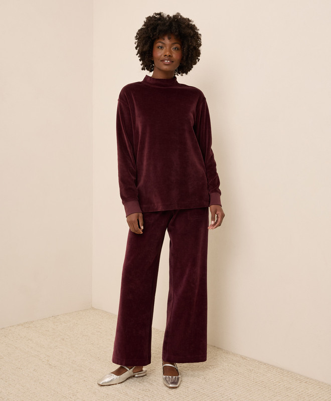 Women’s Pure Velour Luxe Set made with Organic Cotton | Pact | Pact Apparel