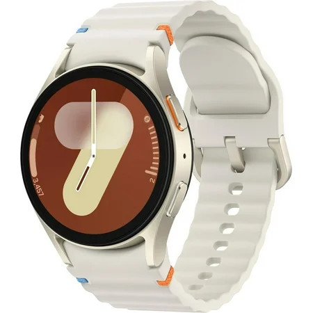 Samsung Galaxy Watch7 40mm Bluetooth and Wifi Aluminum Smart Watch, Cream | Walmart (US)