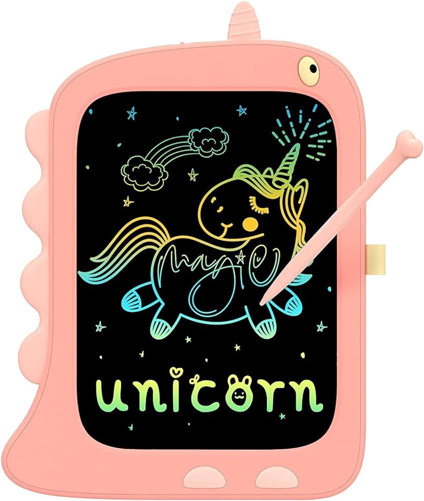 TEKFUN Toddler Toys - Unicorn LCD Writing Tablet 8.5'' Doodle Board | 3+ Year Old Kids Birthday V... | Amazon (US)