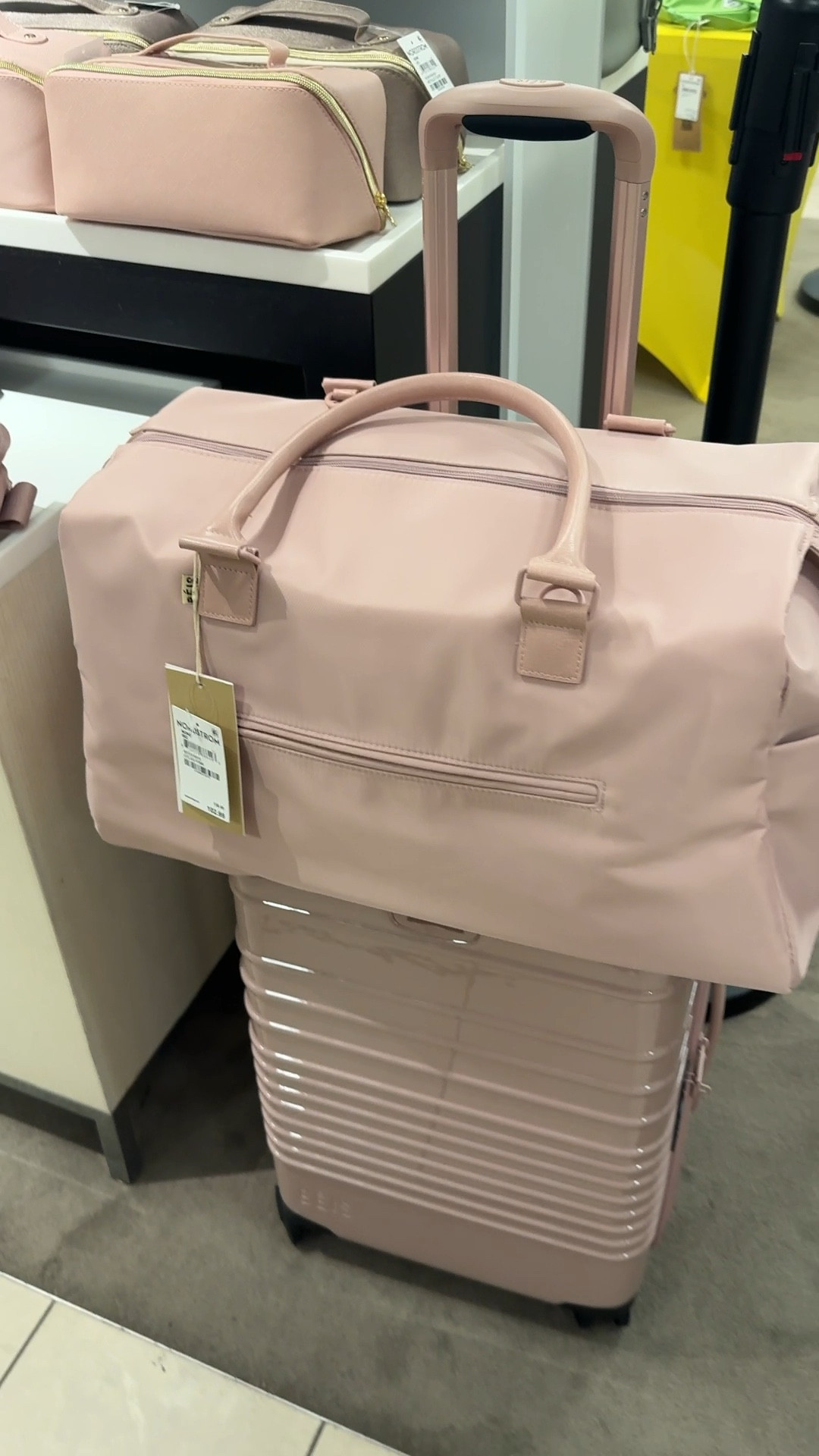 Popular Pink Travel Set
The luggage has a built in scale and the duffle bag is very spacious 👌🏻#LTKxNSale

#LTKItBag #LTKTravel